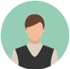 Testimonial icon - male.